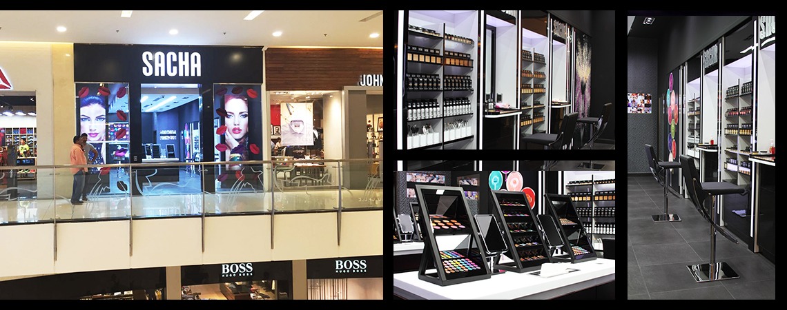 New Sacha Store located in the ultra-exclusive Multiplaza Mall in Panama City | Sacha Cosmetics